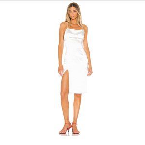 NWT SUPERDOWN White Daisie Midi Dress, Small